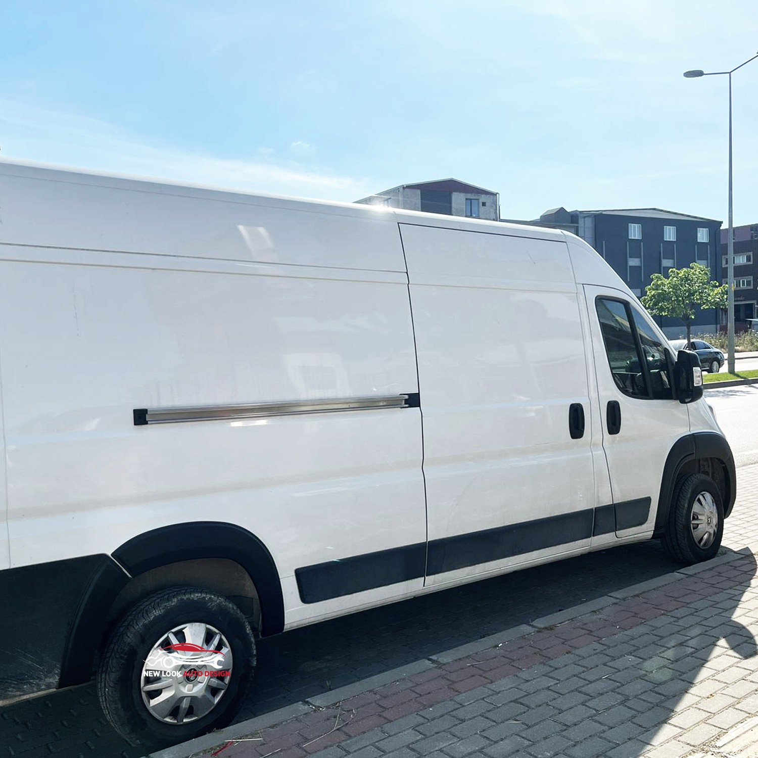 Wheel Arch and Body Cladding Black side panels for Citroen Relay 2014+ - Image 7