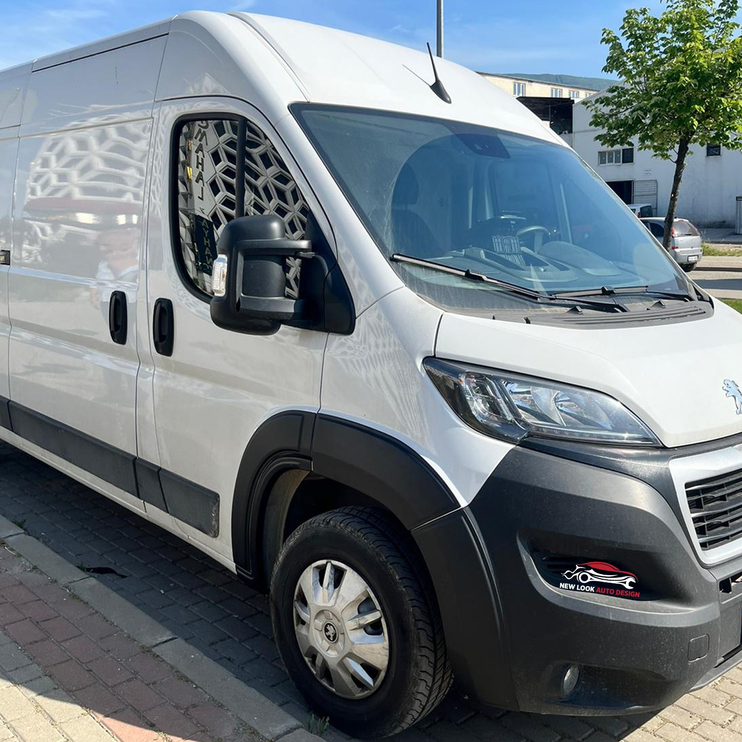 Wheel Arch and Body Cladding Black side panels for Citroen Relay 2014+ - Image 8