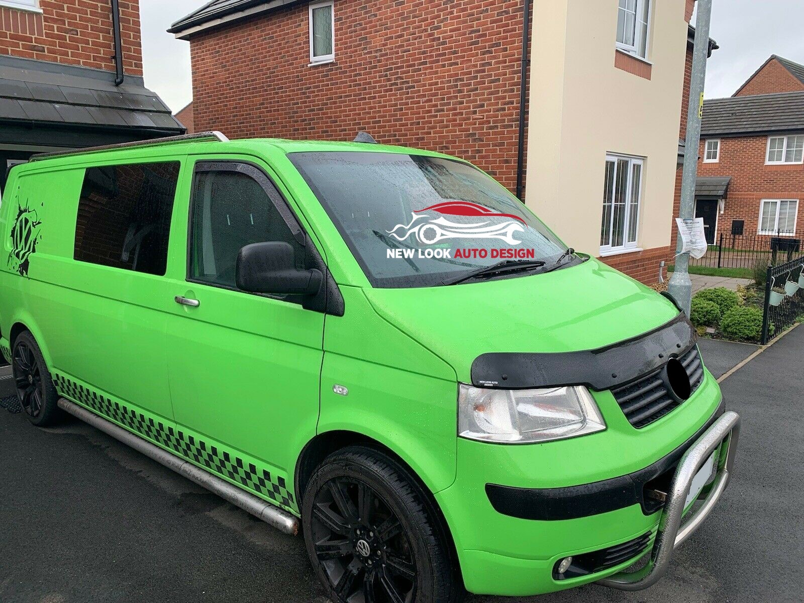 VW TRANSPORTER T5 2004-2010 BONNET GUARD - Image 2