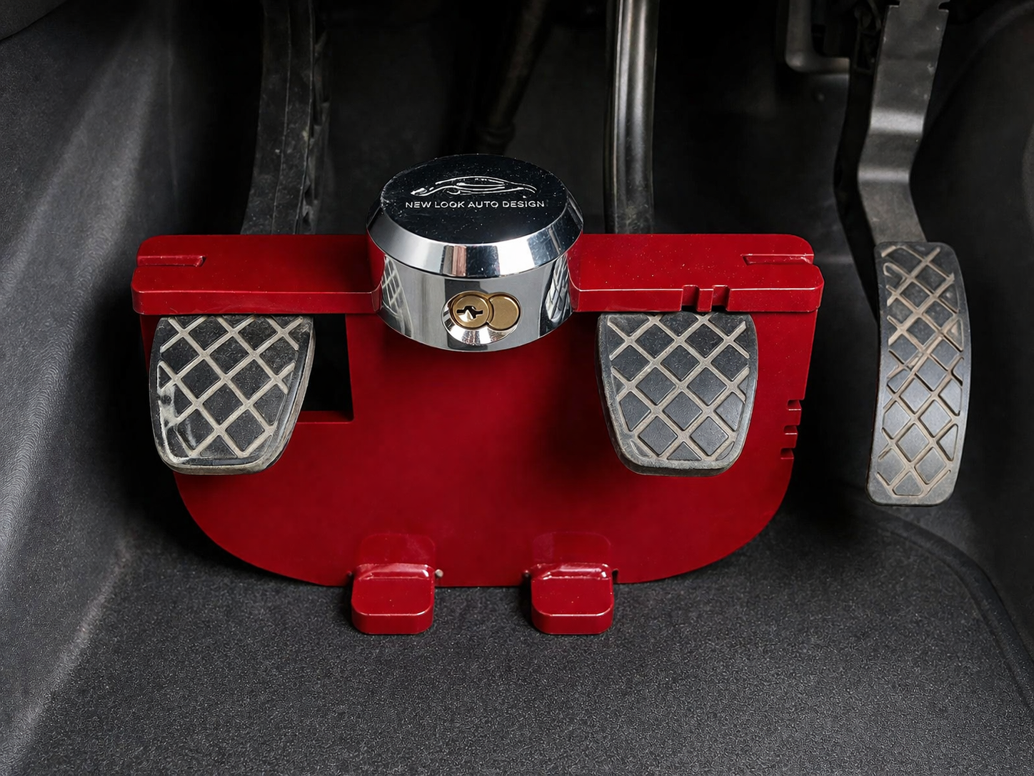 Peugeot Boxer 2014+ Red Pedal Security Lock Box – Anti-Theft Protection - Image 5