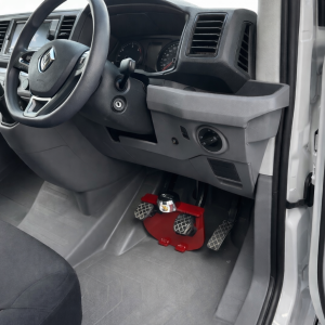 Renault Master 2010+ Manual Red Anti Theft Security Pedal Lock Box