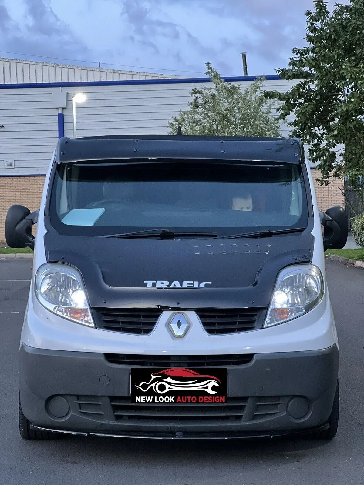 Bonnet Bug Guard Black Acrylic for VAUXHALL VIVARO 2001-2014 - Image 5