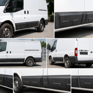 Ford Transit MK6 SWB Side Body Panel Cladding – 6 Piece Set | 2002–2006