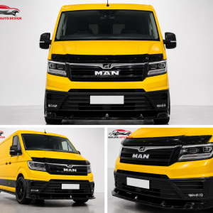 MAN TGE  2018+ Gloss Black Front Splitter Lip