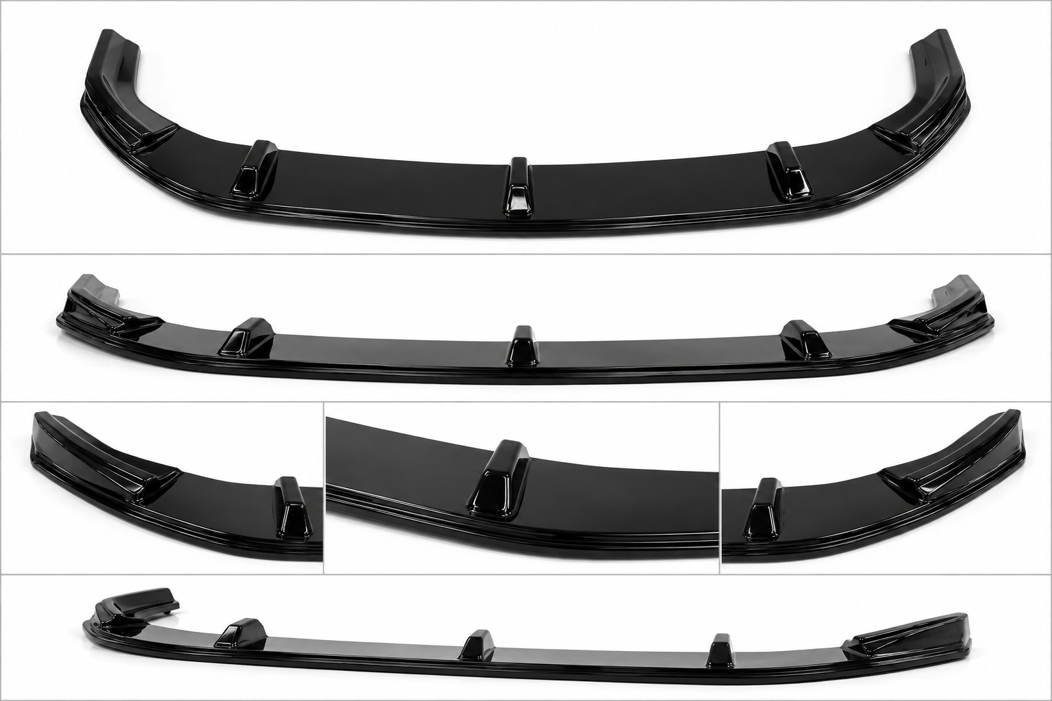 MAN TGE 2018+ Gloss Black Front Splitter Lip - Image 2