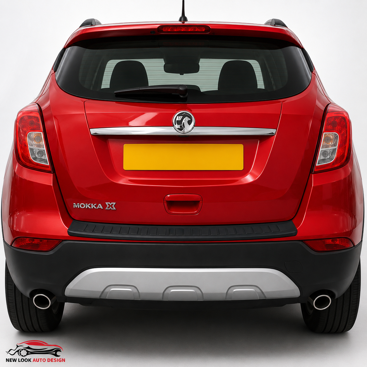 BLACK ABS REAR BUMPER PROTECTOR FOR VAUXHALL MOKKA & MOKKA X 2012–2020 - Image 5