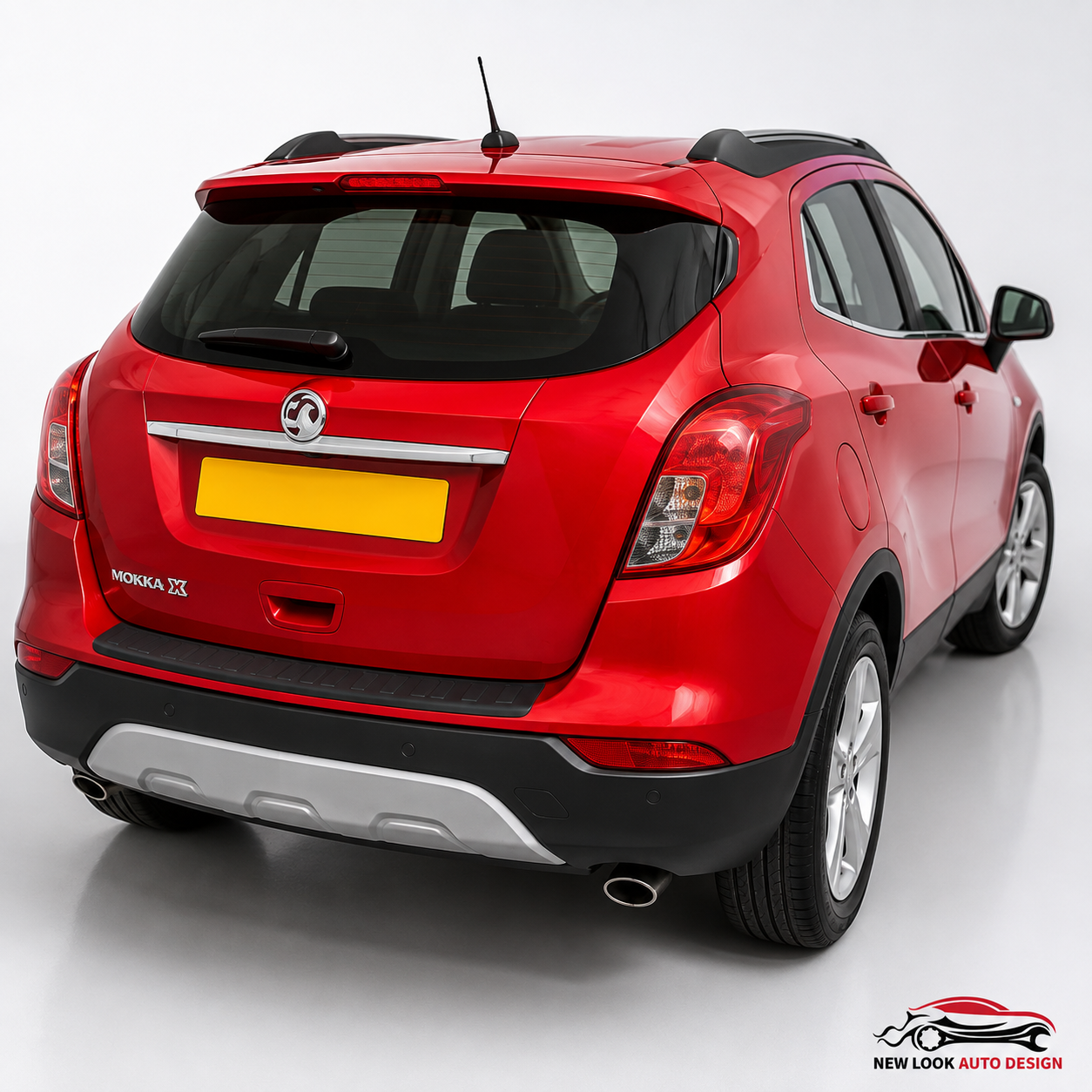 BLACK ABS REAR BUMPER PROTECTOR FOR VAUXHALL MOKKA & MOKKA X 2012–2020 - Image 6
