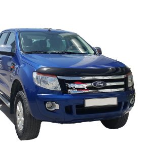 Ford Ranger 2011-2015 Black gloss bonnet guard