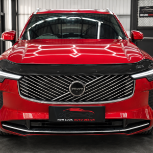 Volvo XC90 2025+ Gloss Black Bonnet Guard / Hood Deflector