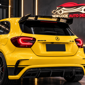 Mercedes A-Class W176 2013–2018 Gloss Black Rear Roof Spoiler Wing